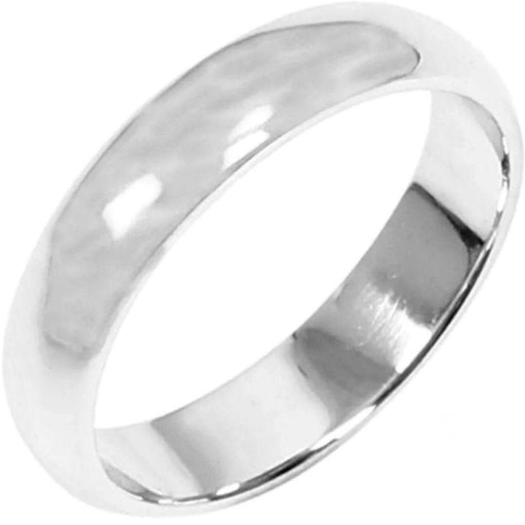 3.5mm Size 11.5 Handmade Solid Silver Ring Band